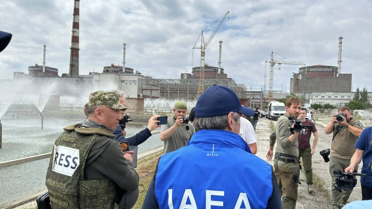 Гендиректор МАГАТЕ опублікував відео та фото з захопленої росіянами ЗАЕС
