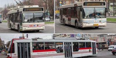 Про роботу громадського транспорту  в Запоріжжі 13 червня