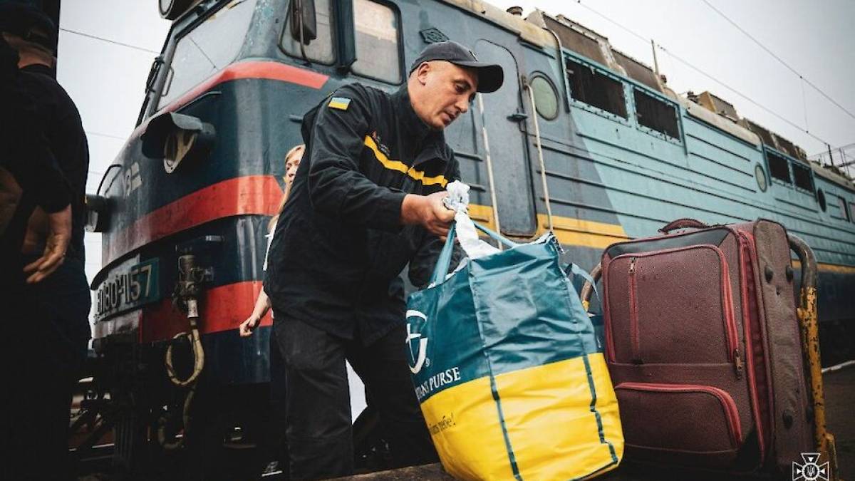 Из Херсона в Хмельницкий прибыл  «Поїзд до Перемоги»