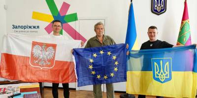 1750 кілометрів за 16 днів: до Запоріжжя велосипедом приїхав волонтер із Польщі