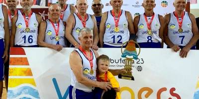76-річний запоріжець Віталій Красносельський став чемпіоном Європи з баскетболу