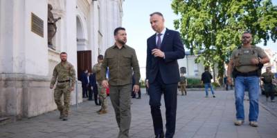 Зеленський та Дуда зустрілися у Луцьку: деталі візиту президентів