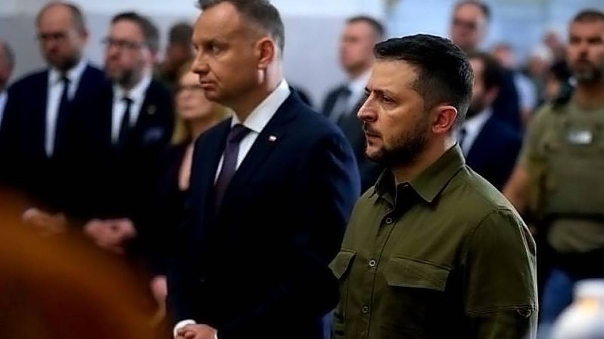 Зеленський і Дуда зустрілися на Волині (відео)