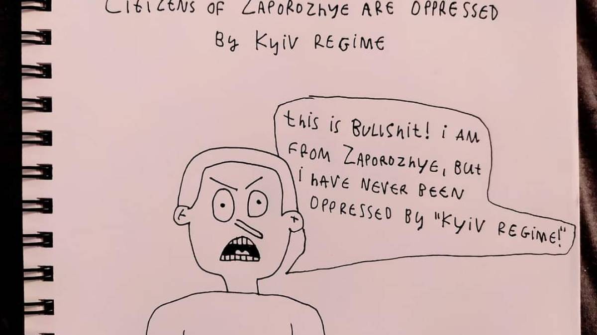 I am from Zaporozhye…