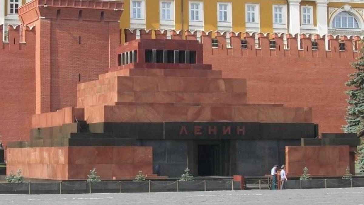 У москві намагалися підпалити мавзолей Леніна