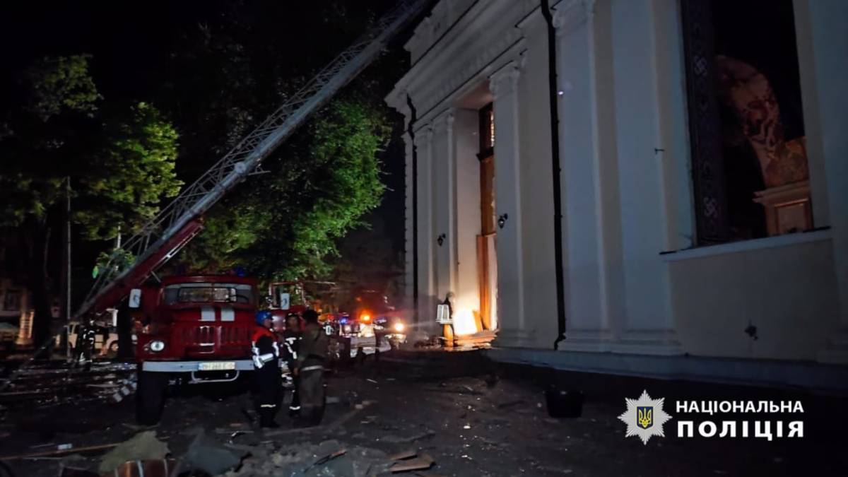 Росіяни зруйнували Свято-Преображенський собор в Одесі: фото