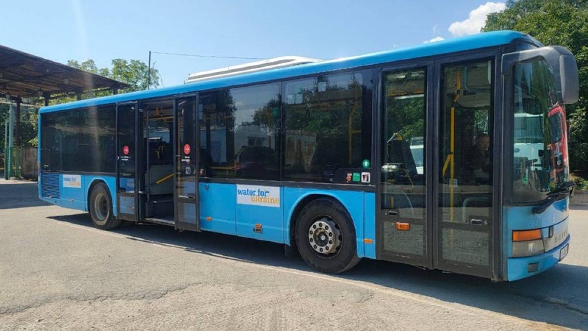 Запорізький «Водоканал» отримав сучасний автобус