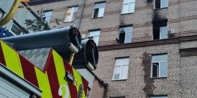 У лікарні Запоріжжя сталася пожежа: її ліквідували 68 рятувальників, – фото