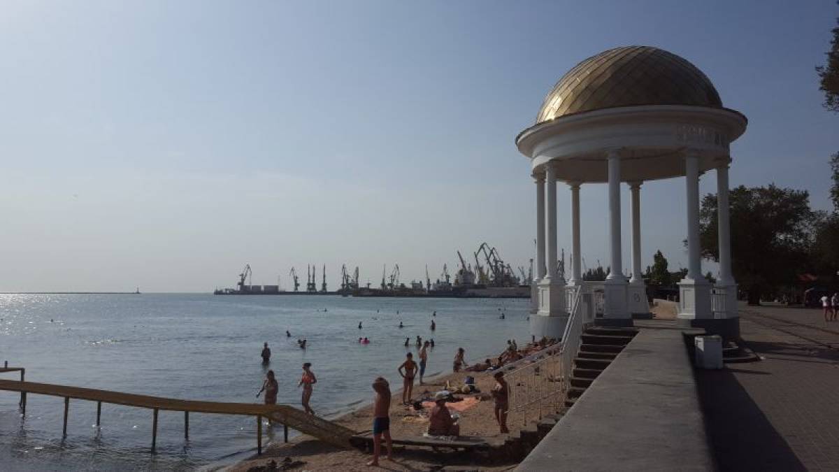 Ночью в Бердянске было очень громко!