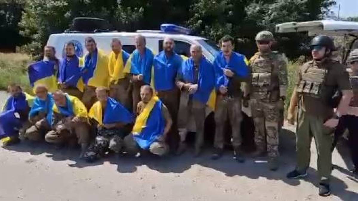 З російського полону повернули ще 22-х воїнів Збройних сил
