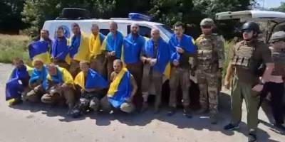З російського полону повернули ще 22-х воїнів Збройних сил