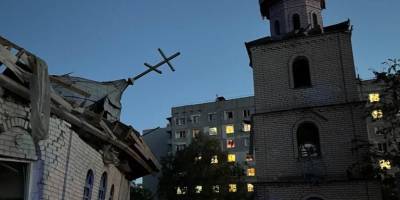 Ракетний удар по Запоріжжю (фото)