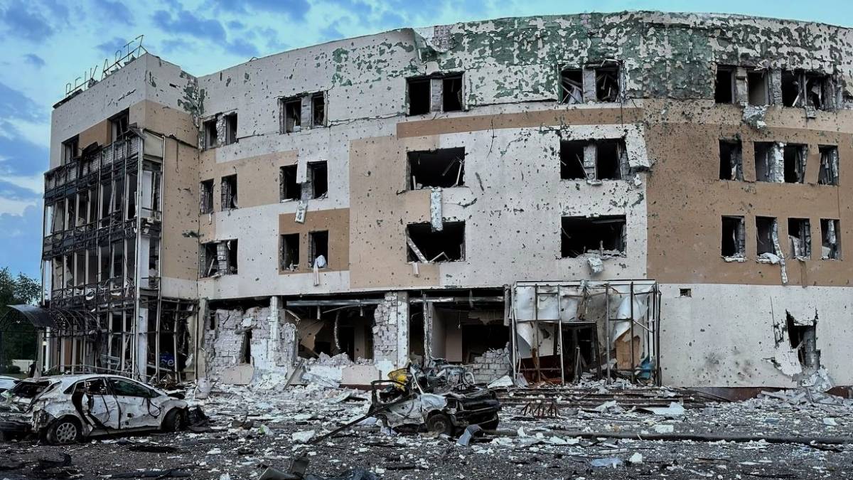Армія росії завдала ракетного удару по Запоріжжю
