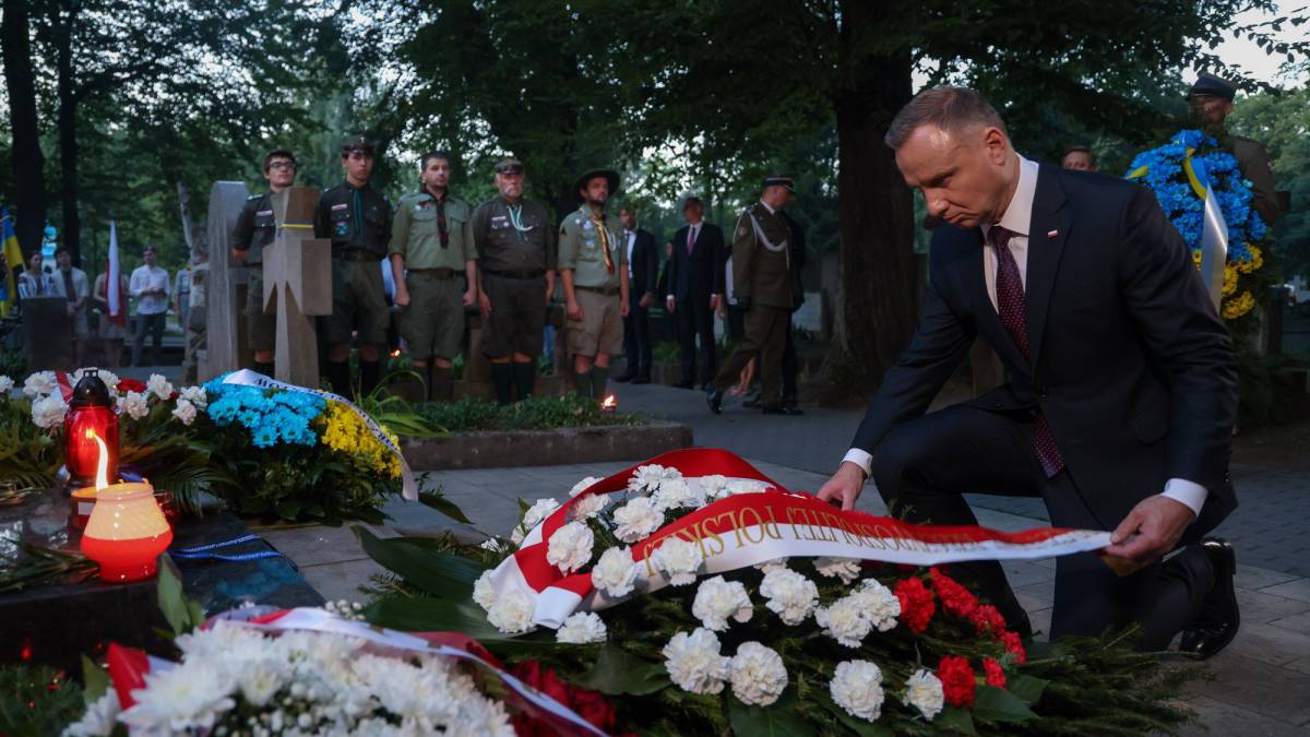 Президент Польщі вшанував пам’ять воїнів УНР, які загинули у боях проти більшовиків