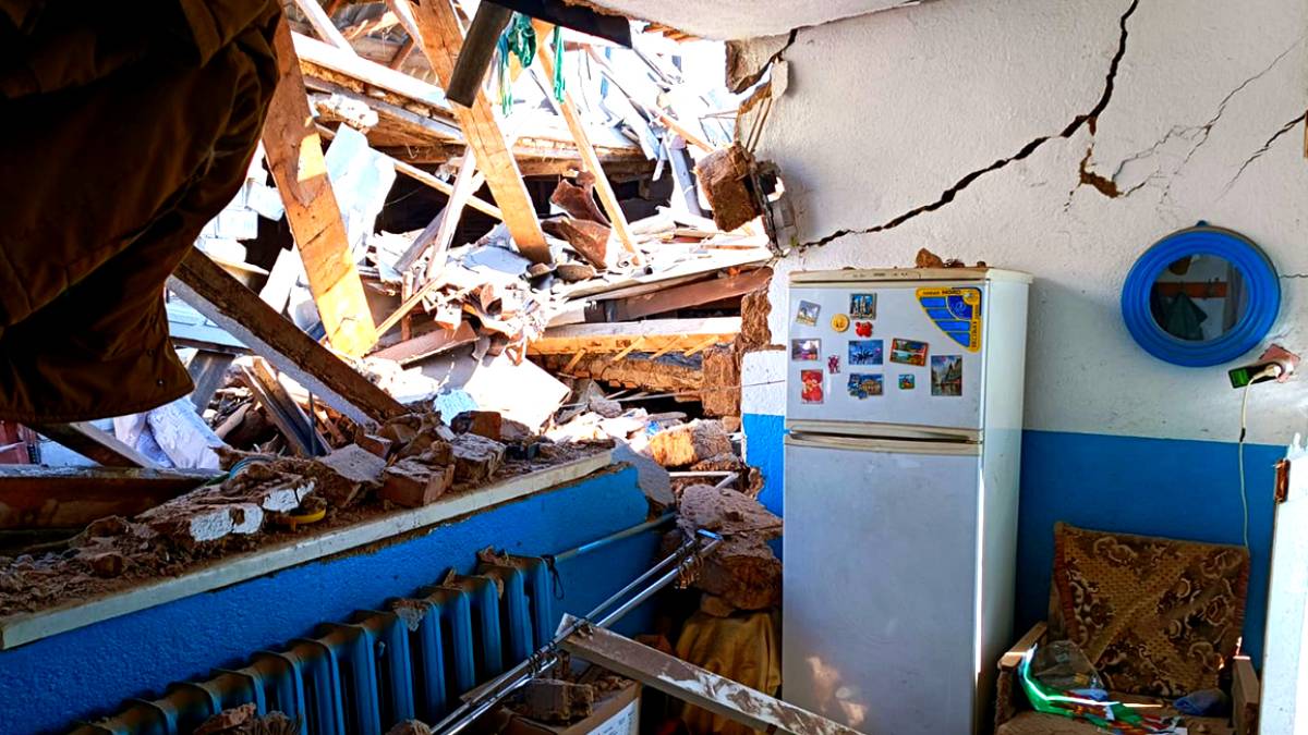 Внаслідок ракетного удару в селі Степне загинуло двоє місцевих мешканців