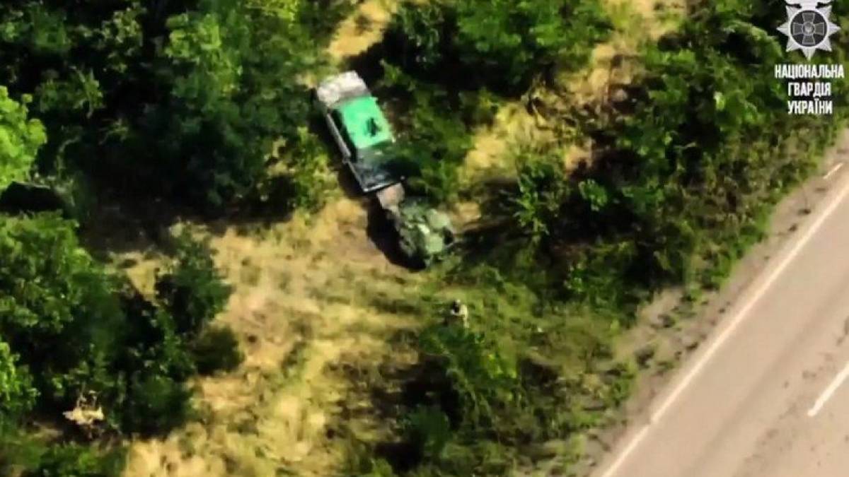 На Запоріжжі окупанти для доставки БК викрали цивільний автомобіль, за що були покарані нашими