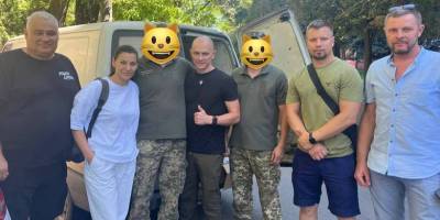 Енергодарці передали подарунки на фронт – нацгвардійцям та бійцям ЗСУ