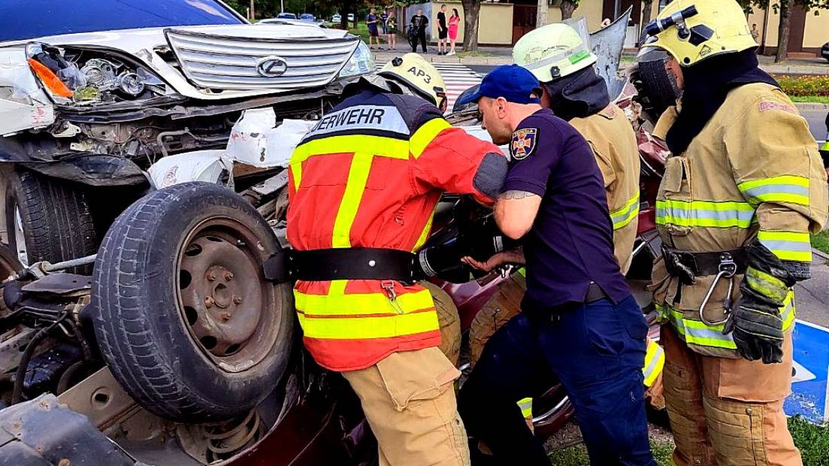 Аварія у Заводському районі