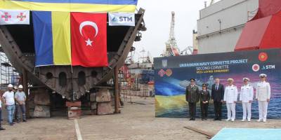 Туреччина збудує другий корвет для потреб ВМС України
