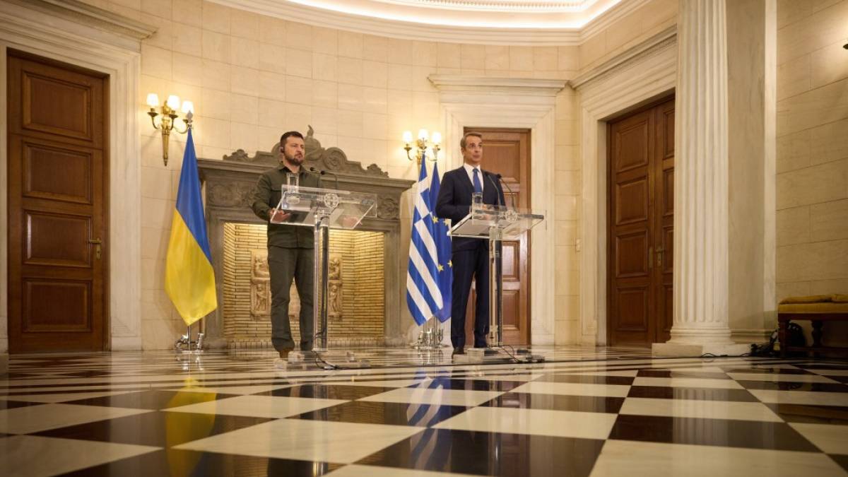 Греція підтримує членство України в НАТО. Зеленський і Міцотакіс підписали декларацію