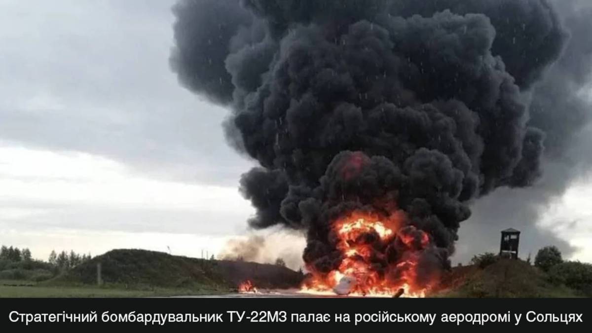 П’ять літаків за три дні: дрони ГУР вдарили по аеродромах Шайковка і Сольці
