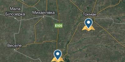 Мешканці Мелітополя повідомляють про потужні вибухи з боку Токмака