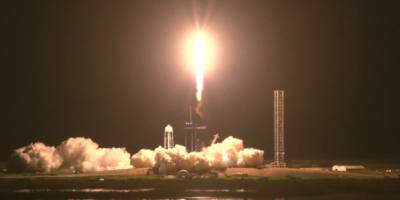NASA і SpaceX запустили чотирьох астронавтів на МКС