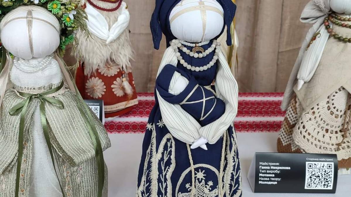 Запорізькі ляльки – на виставці та ярмарку «МотанкаФест» у столиці