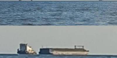 До порту окупованого Бердянська зайшла російська баржа, ймовірно, за краденим зерном