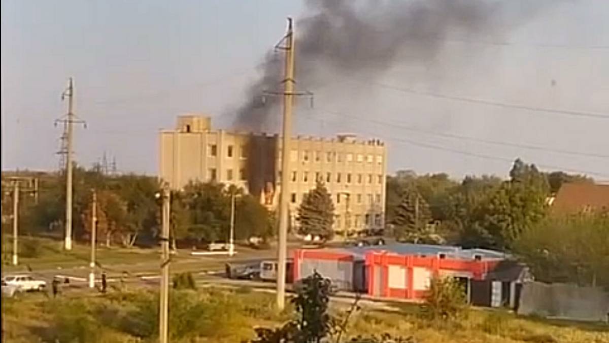 БПЛА вдало відпрацювали по так званій «виборчій дільниці» м.Кам’янка-Дніпровська