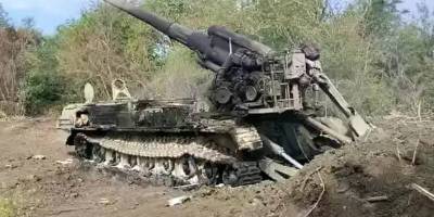 Поблизу Токмака ЗСУ спалили російську гаубицю “Піон”
