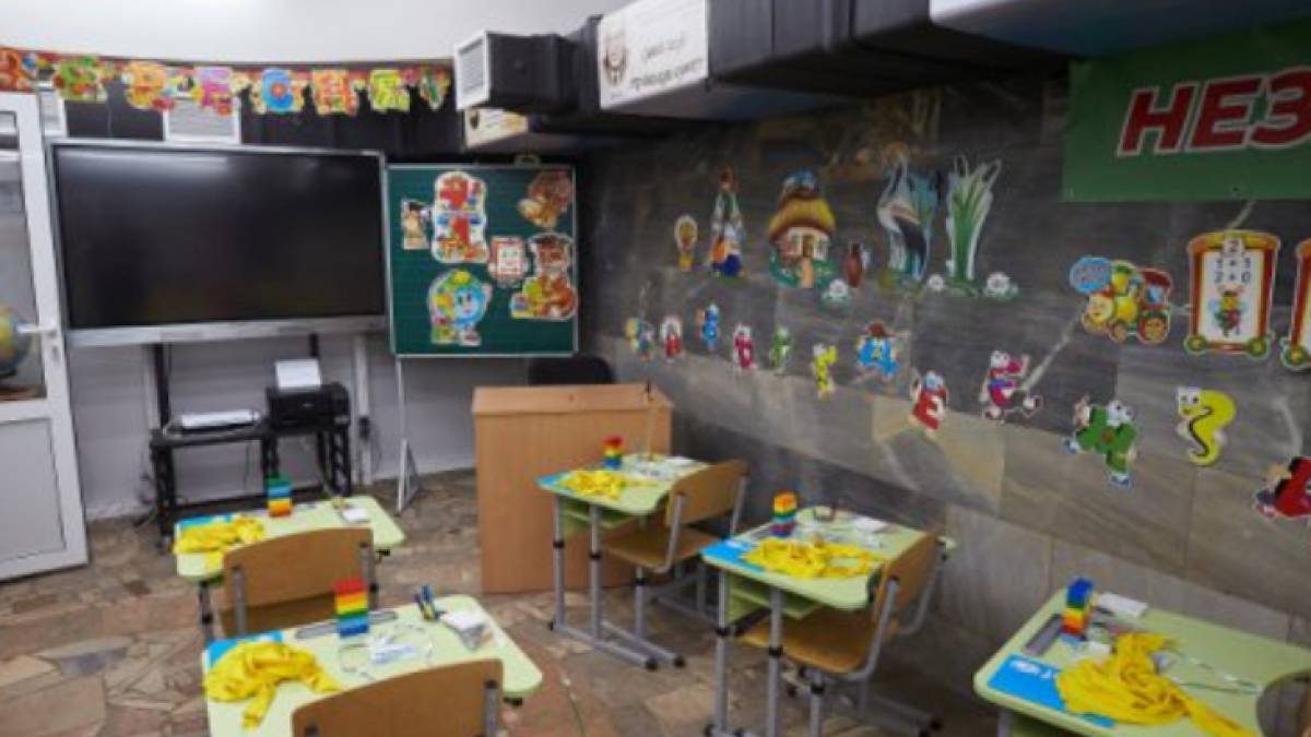 У Харкові показали класи метрошколи, де навчатимуться діти – фото
