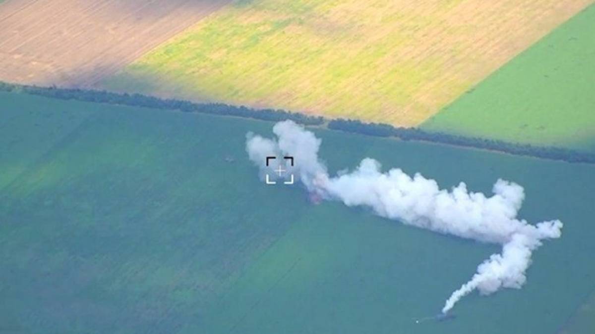 На Запоріжжі розвідувальний дрон допоміг знищити 5 ворожих бойових машин ЗРК «Бук»