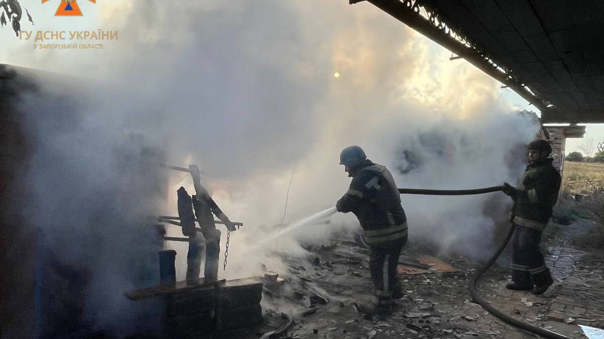 Від ворожих обстрілів виникло 8 пожеж