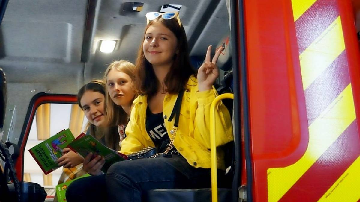 Діти-переселенці побували на екскурсії у фахівців ДСНС