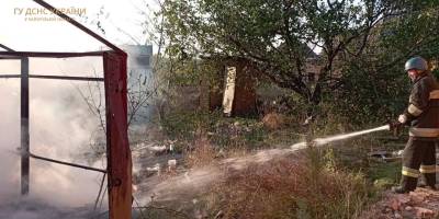 Із-за ворожих обстрілів у Запорізькій області виникло 5 пожеж