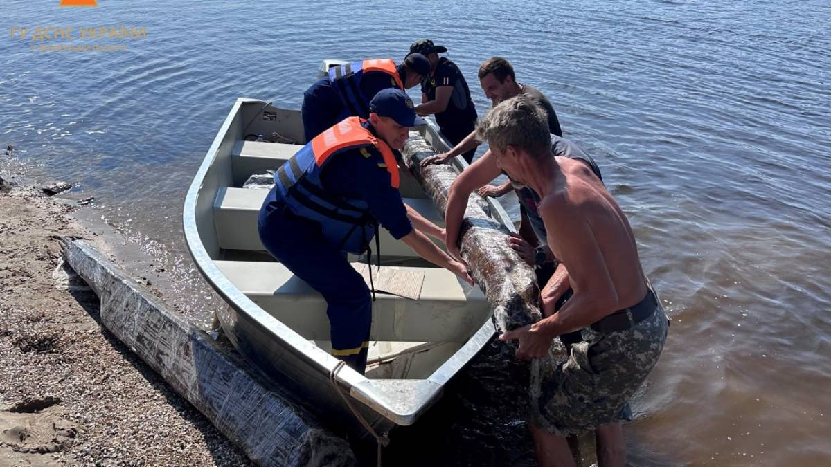 Запорізькі водолази з ДСНС допомогають рятувати історичні знахідки з острова Хортиця – фото