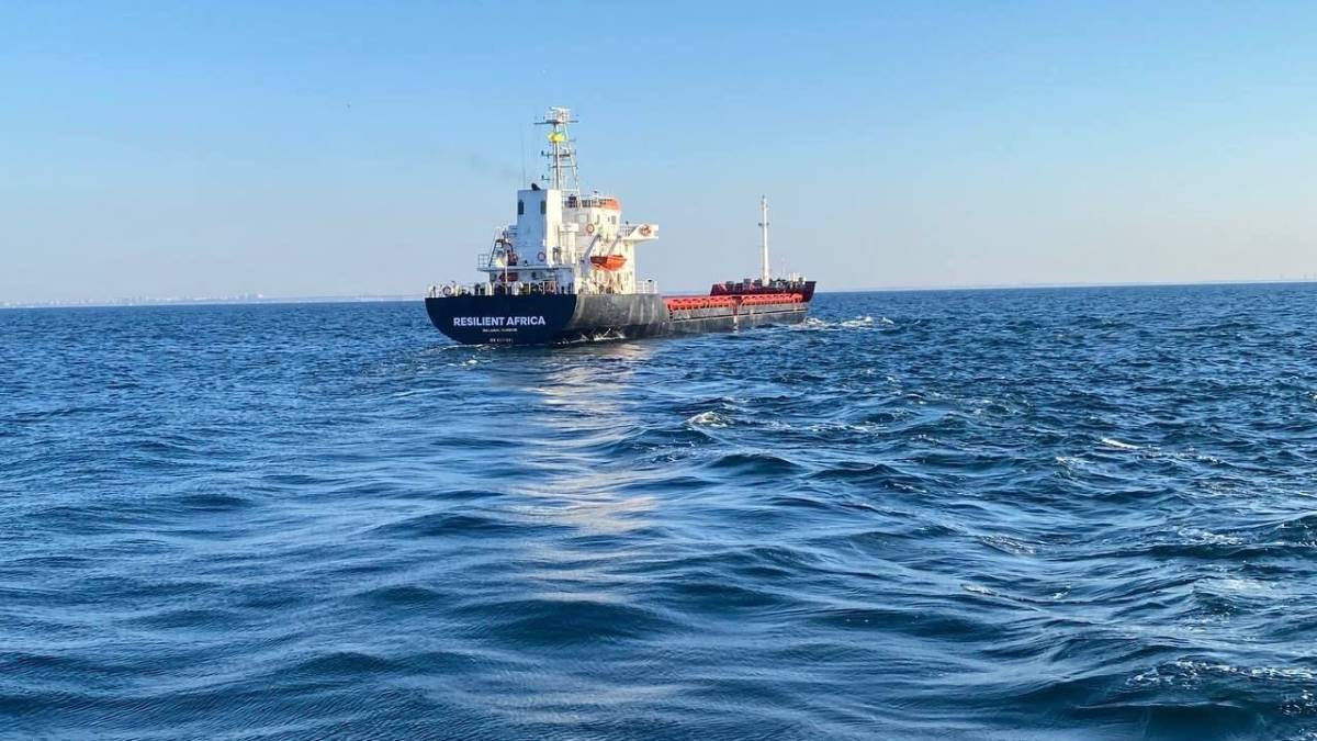 Судно із зерном, що вийшло з порту «Чорноморськ», досягло турецького порту