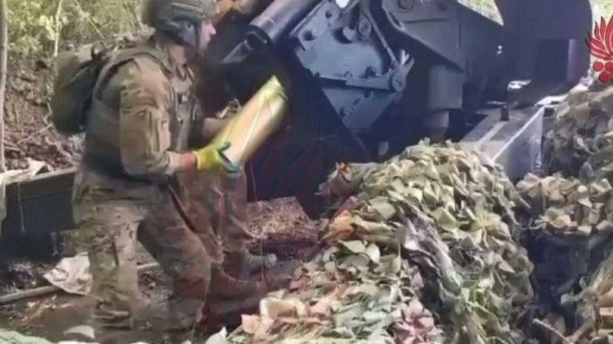 На Запорізькому напрямку гвардійці з першого пострілу знищили бліндаж з окупантами