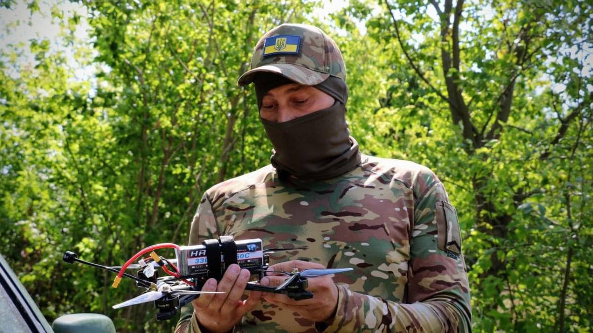 Запорізький нацгвардієць розповів, як керує дронами-камікадзе