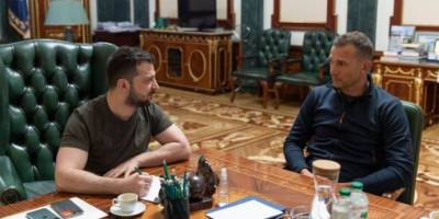 Зеленский назначил футболиста Андрея Шевченко своим внештатным советником