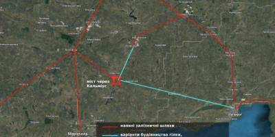 Окупанти будують залізничний міст, щоб з’єднати Бердянськ і Крим з Ростовом