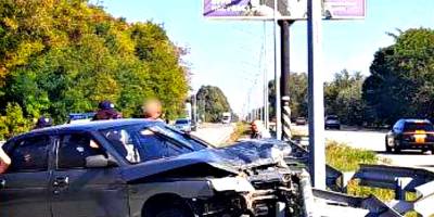 Аварія на вулиці Тиражній