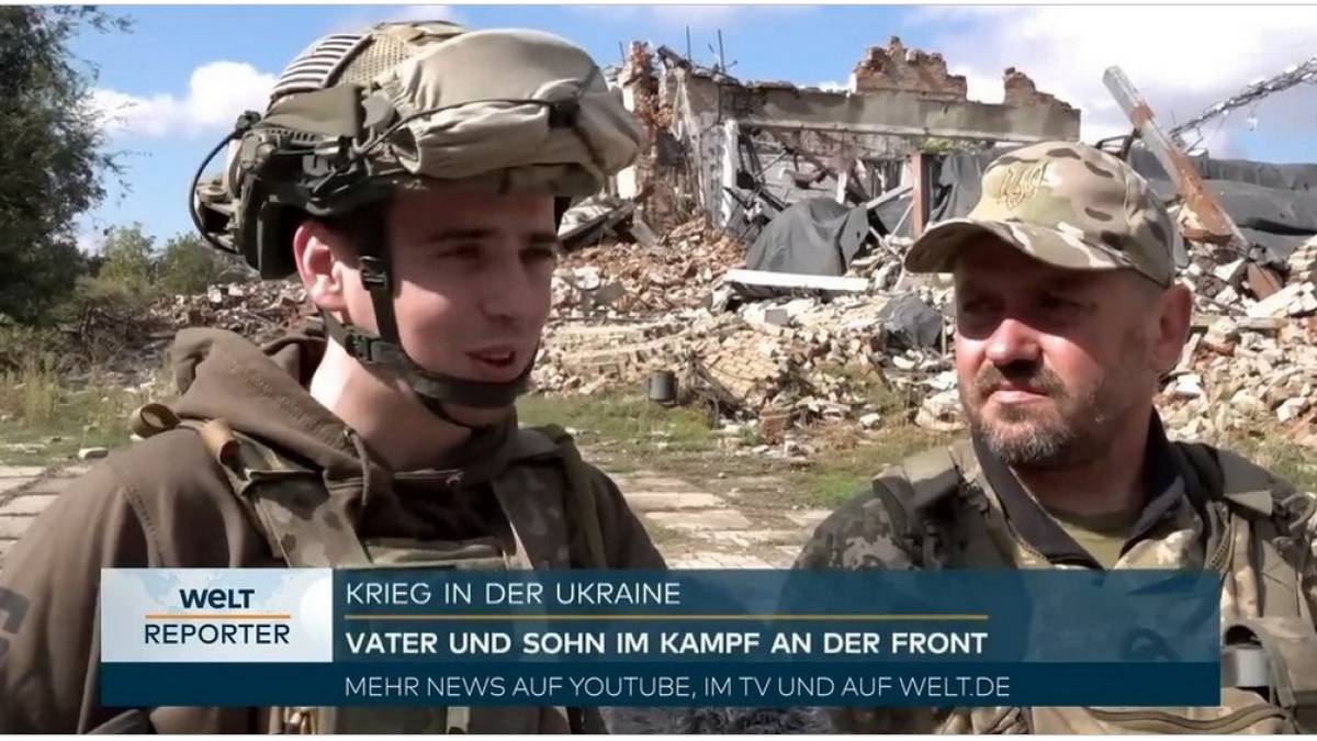 Батько та син захищають запорізький край