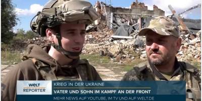 Батько та син захищають запорізький край