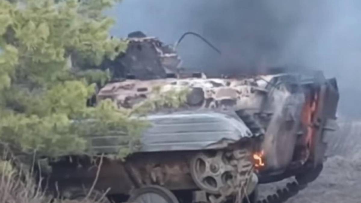 ЗСУ спалили одразу 5 російських БМП на Мелітопольському напрямку – відео