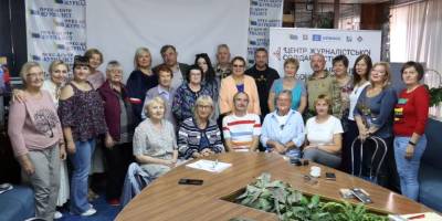 Запорізький журналіст-фронтовик зустрівся з колегами