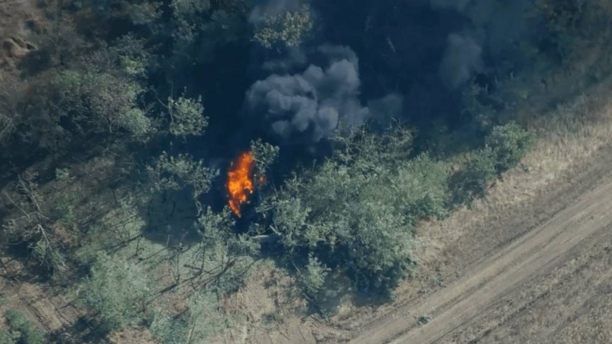 На Запоріжжі Сили оборони знищили ворожу САУ великої потужності «Піон»