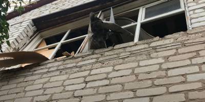 На Запоріжжі під час атаки ворога дві ракети впали біля пожежно-рятувальної частини