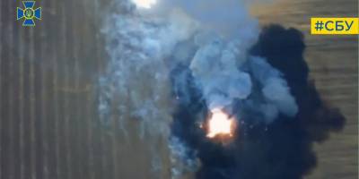 На Запоріжжі співробітники СБУ навели HIMARS на вогнеметну систему рашистів «Солнцепьок»